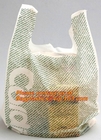 100 Compostable Biodegradable Shopping Bags - T-Shirt Style Carry Bags for Trash Or Grocery - Super Strong Holds 25 Poun