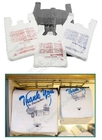 Compostable Plastic Pet Waste Bags with T-Shirt Handle,Green Compostable T-Sack Shopping Bag, PLA+PBAT, BAGEASE, BAGPAC