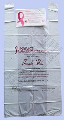 Compostable Charity Donation SACKS Recycling & Degradable Garbage Bags Rubbish Bags Wastebasket Liners Bags For Kitchen