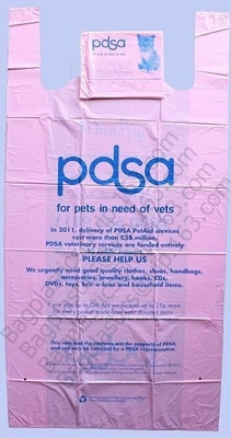 Compostable Donation Bags charity sacks, charity bags, charity donation Bags, jumbo vest carrier, clothe donate bags