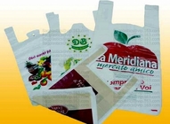 100 Compostable Biodegradable Shopping Bags - T-Shirt Style Carry Bags For Trash Or Grocery - Super Strong Holds 25 Poun