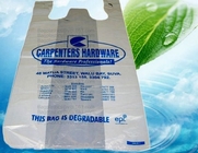 Tie Compostable Shopping Bag Corn Starch Based Wholesale Biodegradable 100% Compostable Bags On Roll
