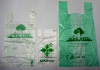Tie Compostable Shopping Bag Corn Starch Based Wholesale Biodegradable 100% Compostable Bags On Roll
