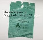 Biodegradable Reusable Plastic T-Shirt Bag Eco Friendly Compostable Grocery Shopping Thank You Recyclable Trash Basket