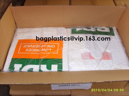 Compost bags Corn Starch Bags Factory Price OK Compost 100% Corn Starch Biodegradable T-Shirt Carry Bags