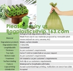 Tougher Stronger Market Bags, freezer Eco Friendly Pla Compostable Corn Starch Garbage Bag Rubbish/Trash Bag Biodegra