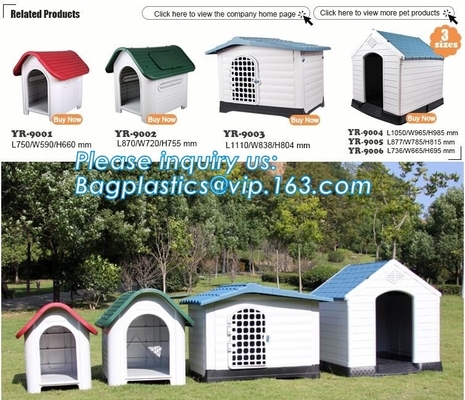 pet cage , plastic dog house with lock , dog house with steel door, Plastic Dog Outdoor Pet House, Home Indoor Outdoor E