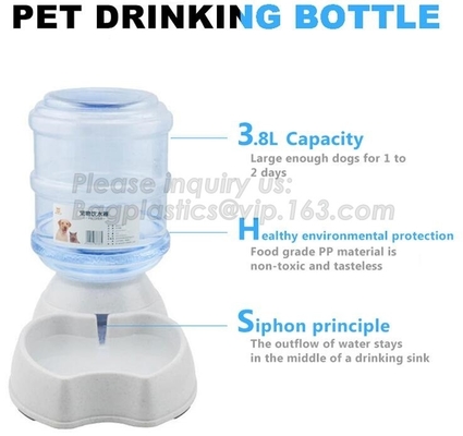 Automatic Pet Feeder Water And Food Dispenser Pet Bowl Travel Portable Foldable Collapsible Silicone Pet Dog Food Bowl,