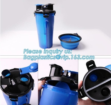 Low Price Guaranteed Quality Portable Feeding Dog Travel Water Bottle,Dog Dispenser,Puppy Bottle, bagplastics, bagease