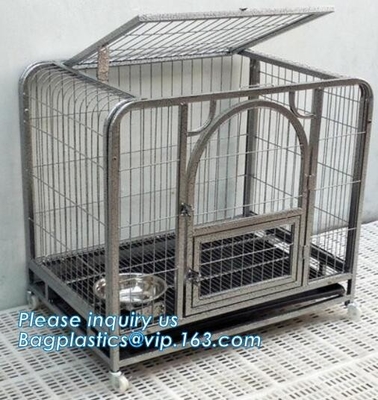 Wholesale Heavy Duty Custom Made Large Animal Pet Dog Cage ( stainless steel, metal, aluminum, iron,galvanized steel )