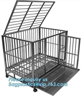 Wholesale Heavy Duty Custom Made Large Animal Pet Dog Cage ( stainless steel, metal, aluminum, iron,galvanized steel )