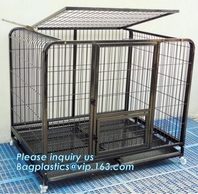 Wholesale Heavy Duty Custom Made Large Animal Pet Dog Cage ( stainless steel, metal, aluminum, iron,galvanized steel )