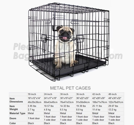 Wholesale Heavy Duty Custom Made Large Animal Pet Dog Cage ( stainless steel, metal, aluminum, iron,galvanized steel )