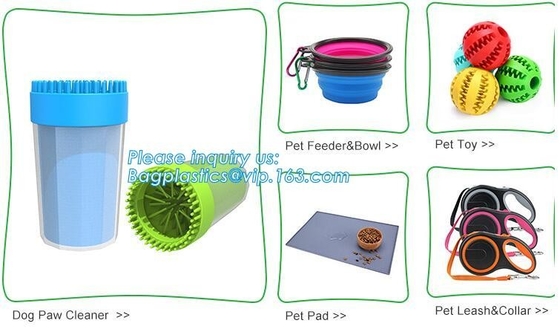 DOG ACCESSORIES, DOG PAW CLEANER, PET PAD, PET LEASH& COLLAR, DOG HARNESS, PET CARRIER BAGS, PET LEASH, PET CLEANING TOY