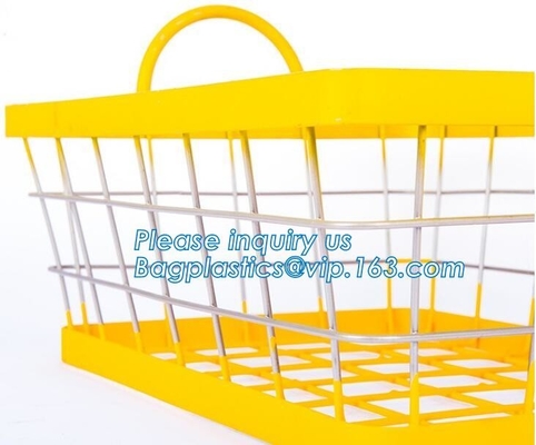 Home Storage Used Round Shaped Metal Mesh Wire Kitchen Basket, Kitchen metal gold wire rectangular vegetable fruit stack