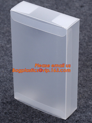 Clear PVC Hard Plastic Packaging Box, PET Uv Offset Printing Multicolor Transparent Gift Display Design Craft