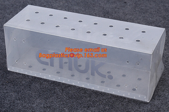 Oem Clear Plastic Soft Crease Folding Box For Brush Packaging, Plastic Boxes PVC Plastic Rectangle Fold Box Packaging PV