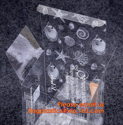 Mobile Phone Case Plastic Packaging Box, Custom Foldable Waterproof Small Rectangular Plastic Transparent Box/Clear Plas