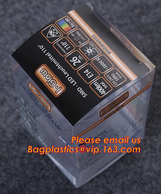 Custom Transparent Plastic Packaging Box For Cell Phone Accessories &amp; Packaging Plastic Box For Phone