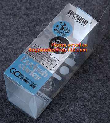Custom Transparent Plastic Packaging Box For Cell Phone Accessories &amp; Packaging Plastic Box For Phone