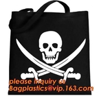 Eco friendly custom printed shopping cotton handle bag with logo print,Long Handle Promotion Shopping Bag Promotion pac