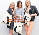Handle Bag 100% Cotton Shoulder Bag,New design cheap printed shopping black tote bag cotton canvas handle with price