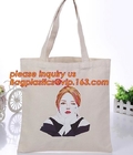 Promotional wholesale custom natural handled organic plain cotton tote bag, cotton shopping bag, cotton bags bagplastics