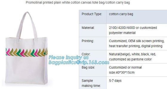 cotton bag,Cotton Material and Handled Style cotton bag,cotton handle tote shopping bag with logo printing bagease pack