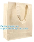 durable cotton canvas handled shopping bag,Recycled Rough rope handle cotton canvas tote bag with logo bagease package