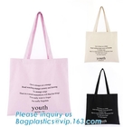 Handle Reusable Cotton Tote Shopping Bag Grocery Shoulder Canvas Bag,customized design cotton canvas tote bag long handl