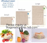 Green Supermarket Shopping Cotton Net bags, Mix Color Narrow Long Handle Cotton Net Shopping Bag, Bagease, Bagplastics