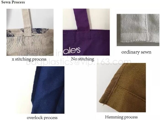 Canvas Cotton Pouch Tote Bag With Custom Printed Logo,Shoulder Zipper Messenger Organic Canvas Tote Bag, bagease, pack