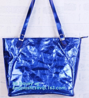 tyvek handbag tote bag women,Folding Tyvek Bag, Canvas Tyvek Wine Tote Bag Wholesale,washnable paper bag waterproof shop