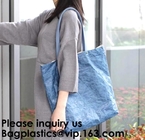 Custom Durable Waterproof Reusable Washable Brown Tote Paper Tyvek Shopping Bag, Recycle Gift Tyvek Shopping Bag, Bageas