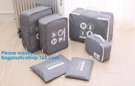 Travel 6 Sets Travel Organizers Luggage Compression Pouches Packing Cubes, Luggage Organizer Accessories Luggage Packing