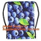 Premium Reusable Grocery Shopping Bags, Summer Drawstring Reusable Eco Bags Machine Washable, Lightweight