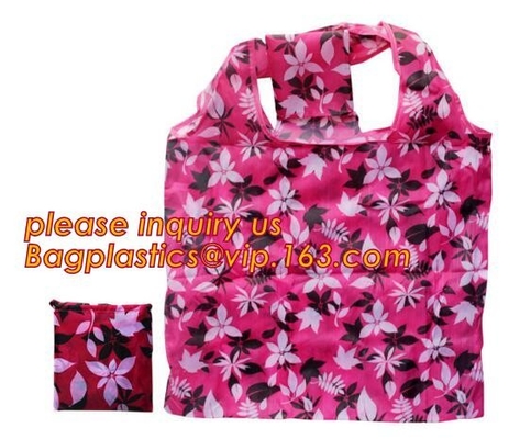 Elastic Band Lightweight Tote Bag Bulk Durable Eco-Friendly Polyester Reusable Extra-Large Grocery Bags Zipper Storage