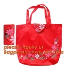 Foldable Grocery Totes, Pocket Eco Friendly Polyester Waterproof And Lightweight Sturdy Machine Washable Cloth Bags
