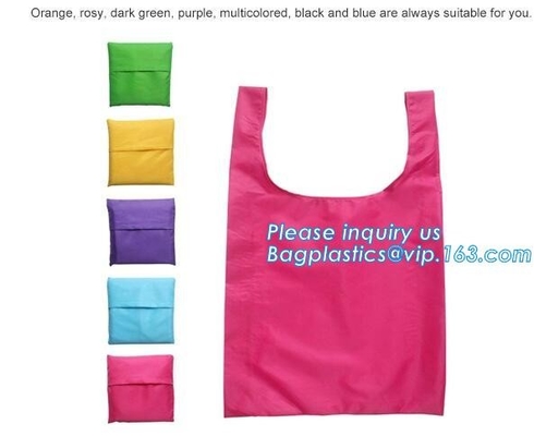 New recycled pp woven bag custom foldable polyester shopping bags,Hot Sales Gym Bag Drawstring 210d Polyester Drawstring