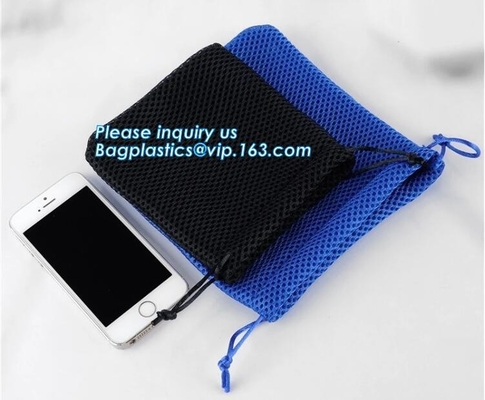 Clear view Mesh material Softback Type and Camping Hiking Use sport backpack,Sports Mesh Bag Drawstring Backpack for Soc