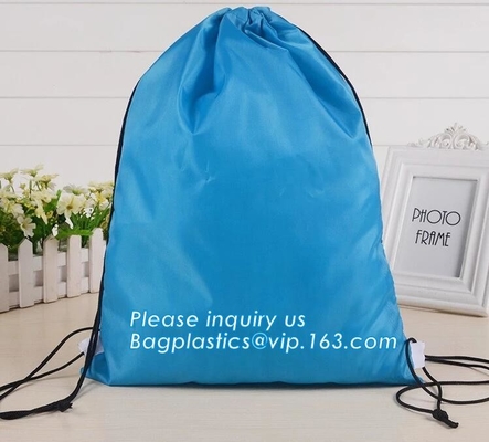 Cheap Custom Wholesale Promotion Canvas Cotton Drawstring Bag, Waterproof Mini Nylon Polyester Drawstring Bag bagplastic