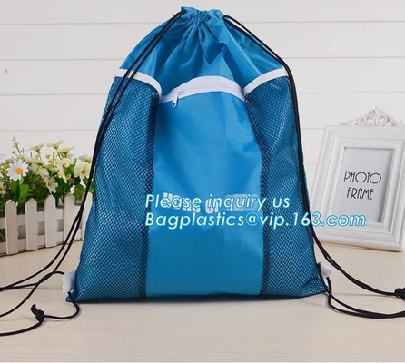 Cheap Custom Wholesale Promotion Canvas Cotton Drawstring Bag, Waterproof Mini Nylon Polyester Drawstring Bag bagplastic
