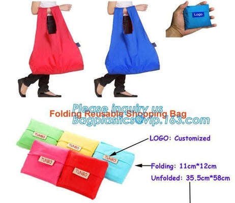 Nylon folding pocket foldable polyester shopping bag,Fashionable 420D Custom Logo Polyester Drawstring Bag bagease pack