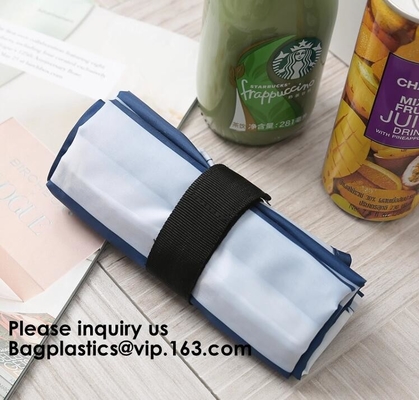 Foldable Handled Polyester Bag, Wholesale New Design Strawberry Polyester Nylon Bag,Reusable Foldable Polyester Carry Ba