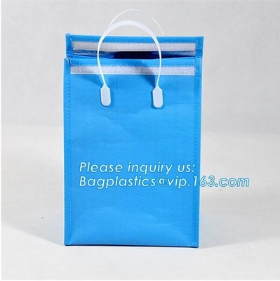 Lower price good quality non woven heat insulation beer bags,Barrel Double Bottle Insulation Bag Mini Back Milk Bag Larg