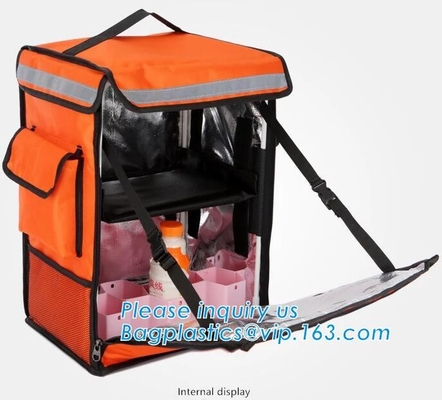 Freezer Bags Color Cold Insulation Waterproof Convenient Portable Ice Meal Packages Refrigerator Cooler Lunch Bag bageas