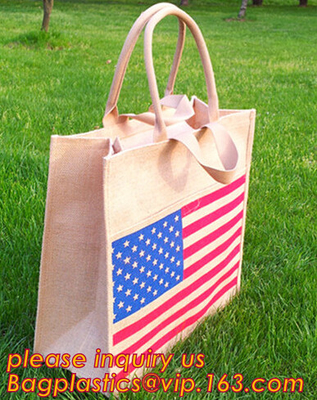 Cheap Natural Recycle Foldable Carry Jute Shopping Bags Manufacturer,Eco-friendly Tiny Jute Gift Bag, Customize jute bag