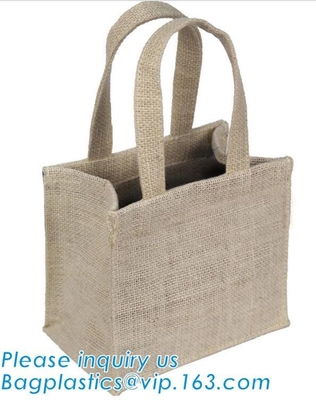 Custom Logo Printed Shopping Bag High Quality Jute Tote Bag,Promotional wholesale jute fabric shopping bag beach jute ba