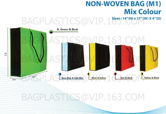 Eco lamination Non Woven Bag , Promotional Custom Laminated PP Non Woven Tote Shopping Bag, Textile Summer Shopping Non