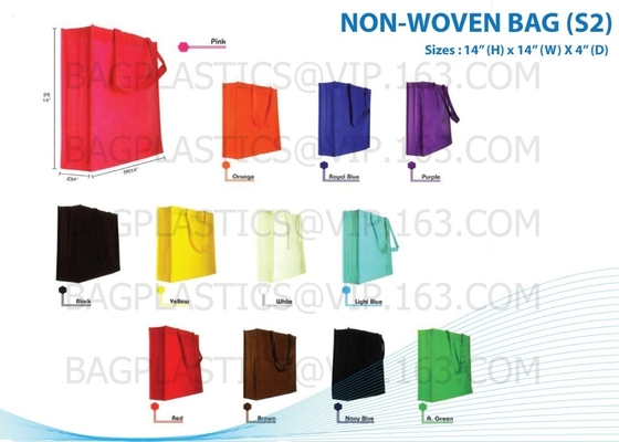 Eco lamination Non Woven Bag , Promotional Custom Laminated PP Non Woven Tote Shopping Bag, Textile Summer Shopping Non